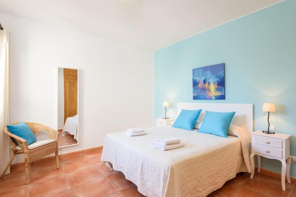 Villa Rose Sant Lluis Bagian luar foto