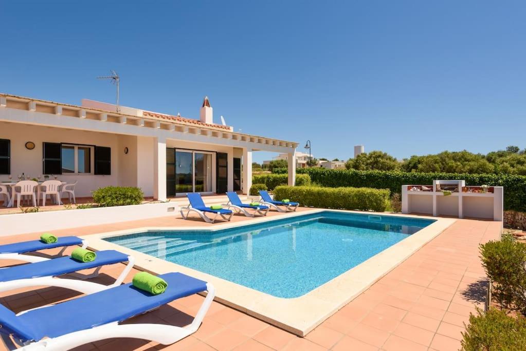 Villa Rose Sant Lluis Bagian luar foto