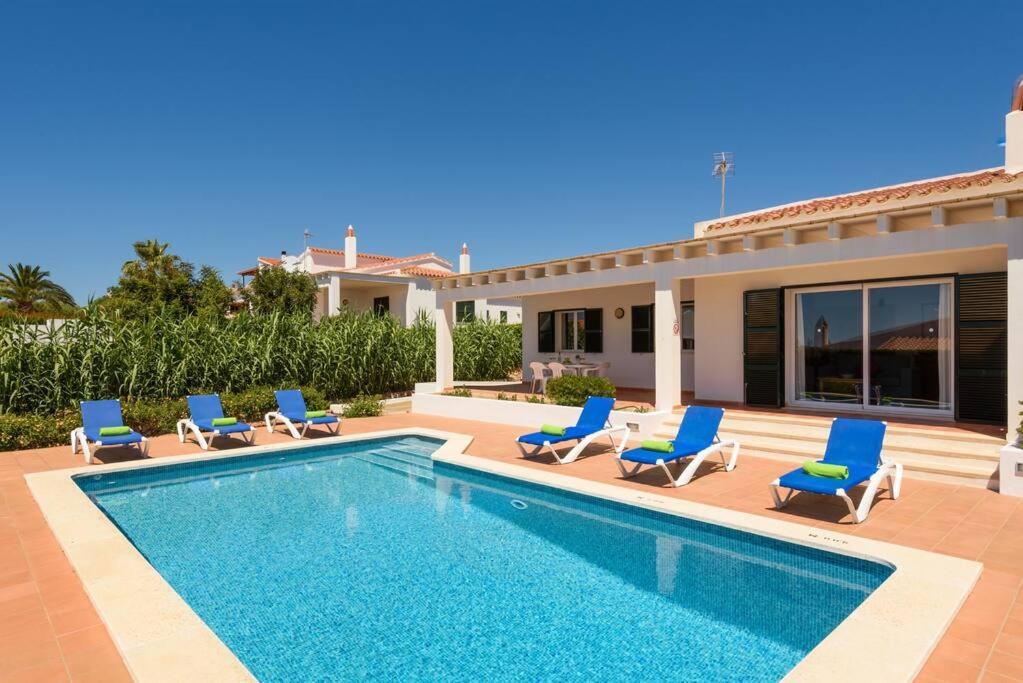 Villa Rose Sant Lluis Bagian luar foto